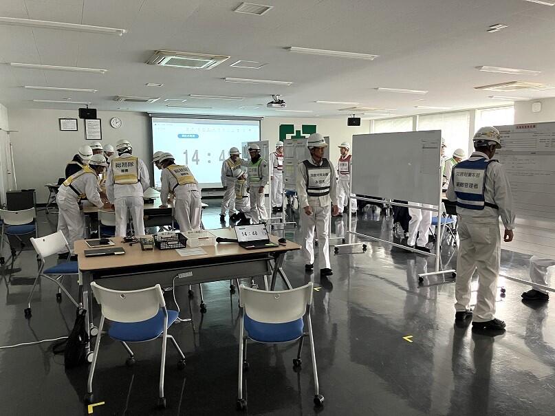 Group-wide disaster response including subsidiaries