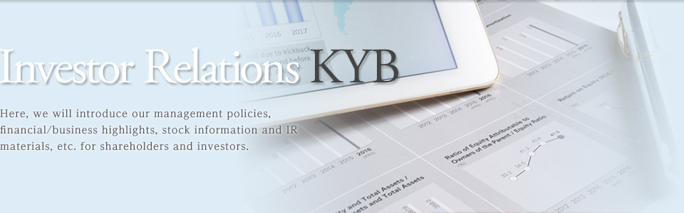 Investor Relations KYB.To shareholders and investors.